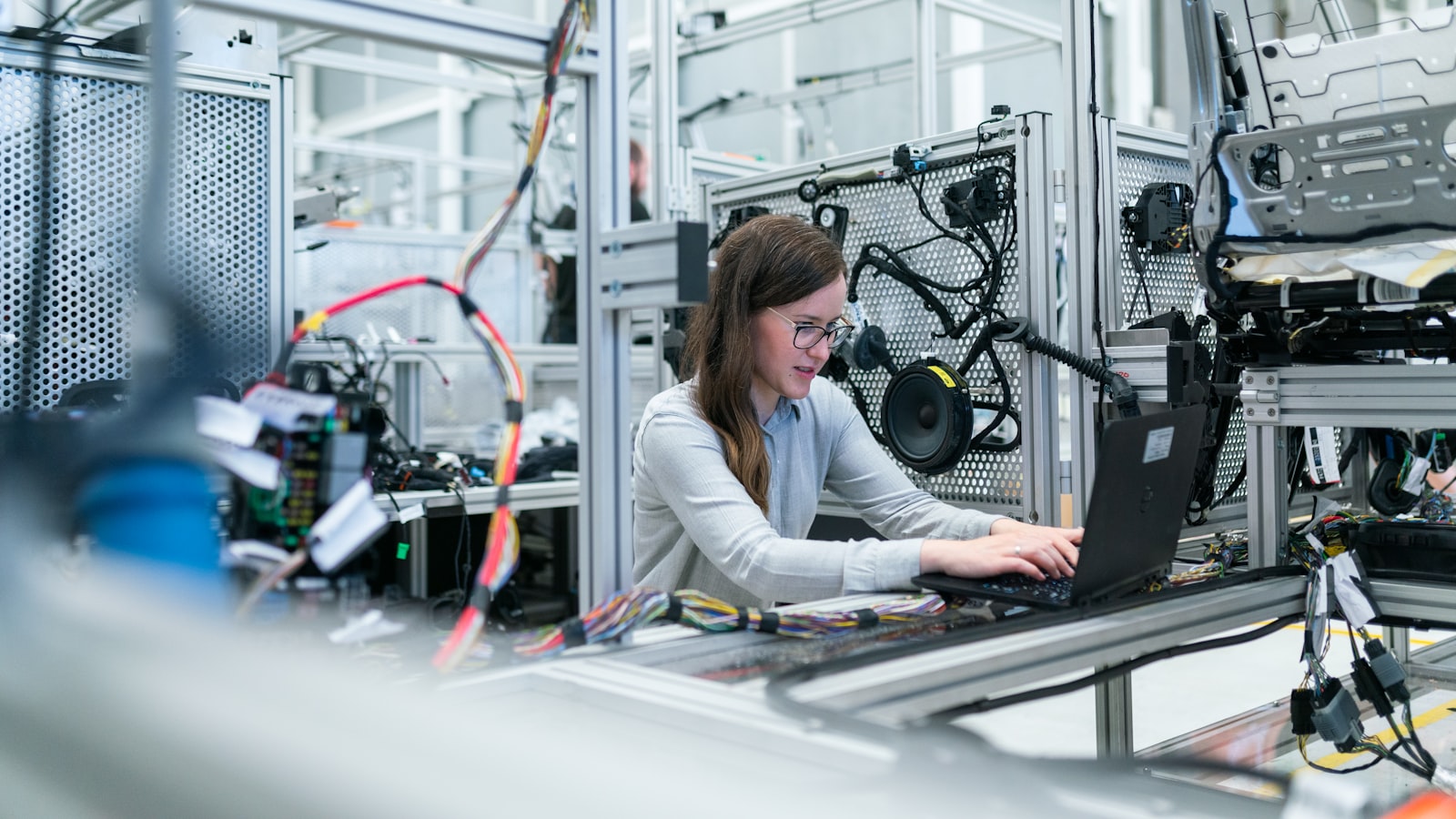 Scientist working with a pipette in a lab